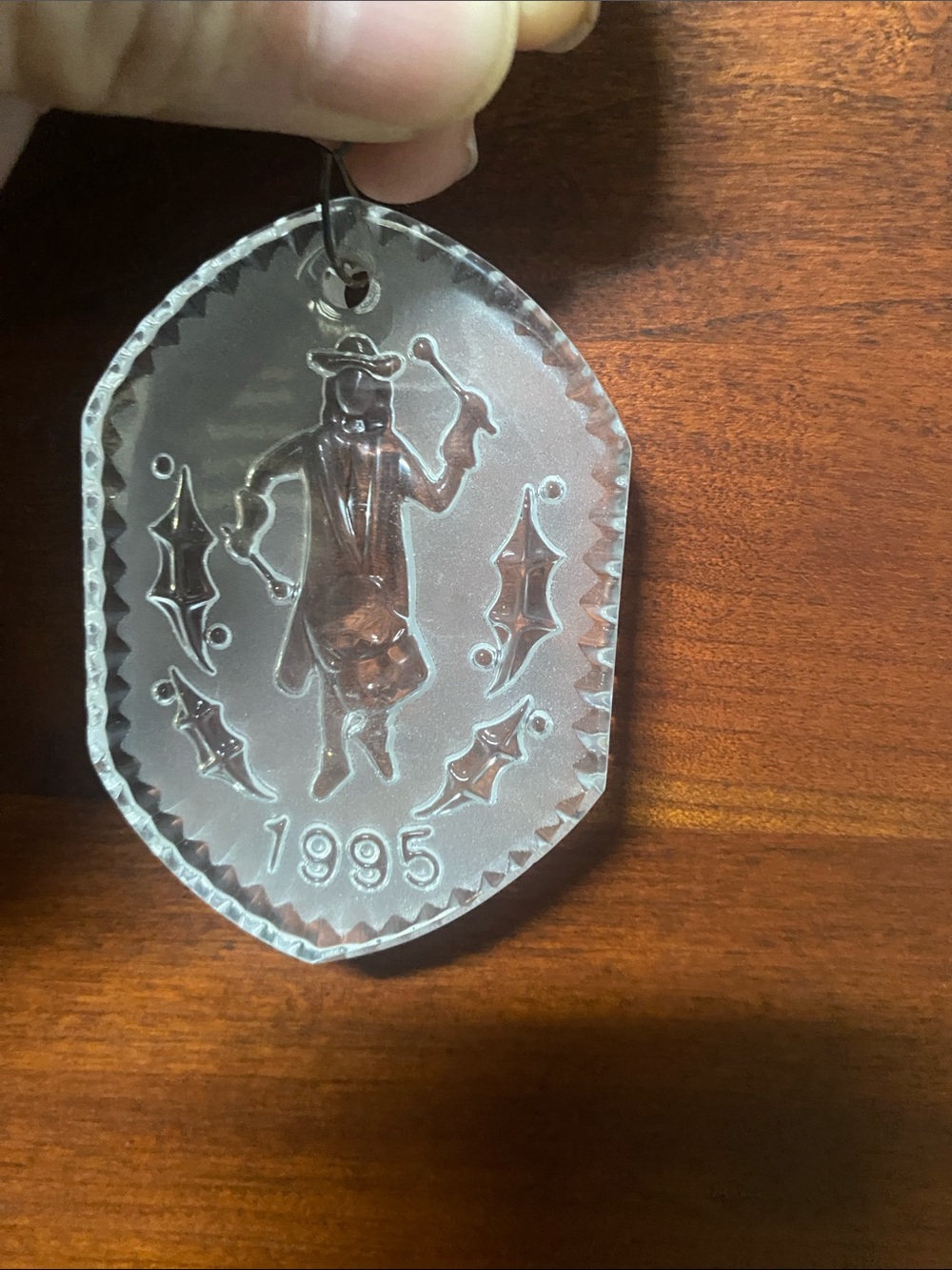 Waterford Crystal ornament final edition 1995. 12 Drummers Drumming